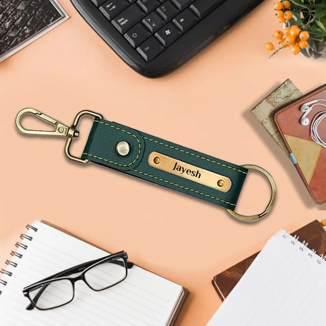 4-in-1 Travel Gift Set – Personalized Keychain, Pouch, Passport Cover & Luggage Tag
