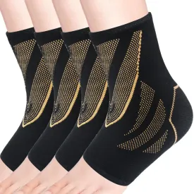 Ankle Guards,2 Pairs Ankle Brace for Women & Men,Ankle Compression Sleeve,Volleyball Ankle Support Brace for Women & Men,foot support brace for pain,plantar fasciitis compression socks for women & Men