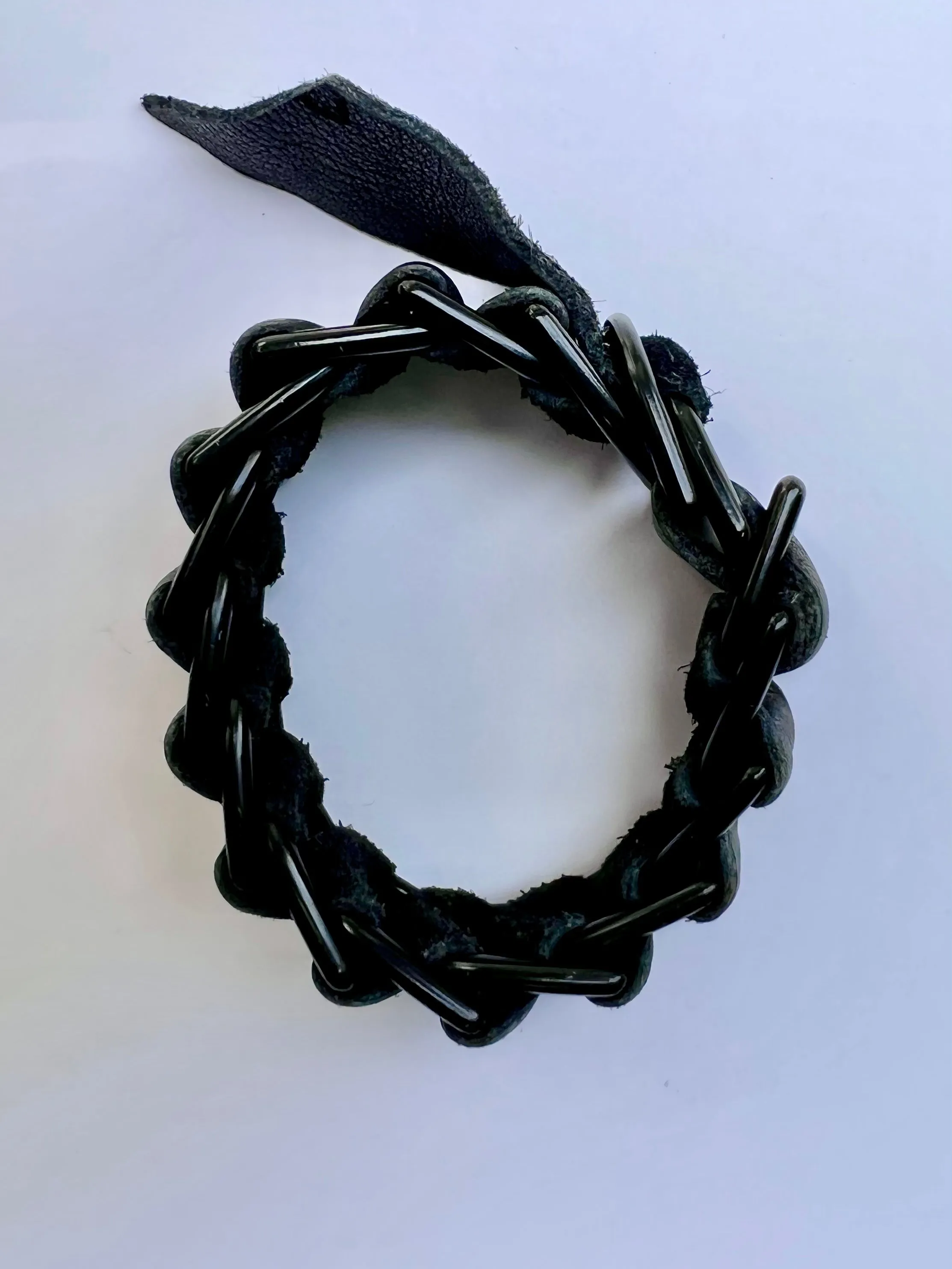 Black on Black Woven Cuff