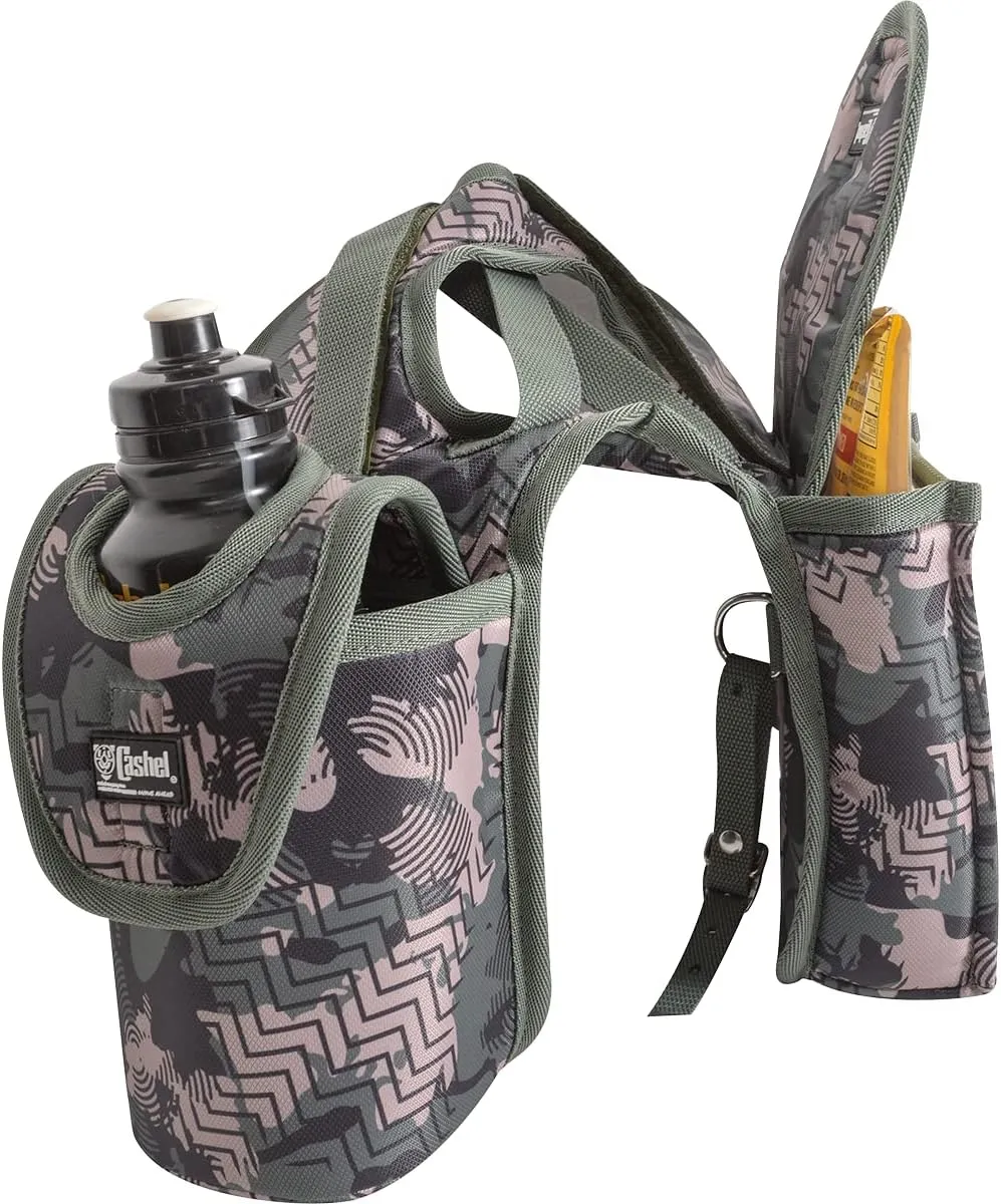 Cashel Horn Saddle Bag Bottle and Lunch Holder