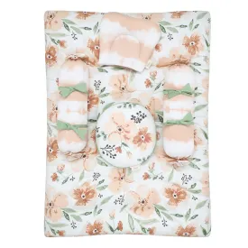 Crane Baby 5-Piece Mattress Set Parker Collection - Pink