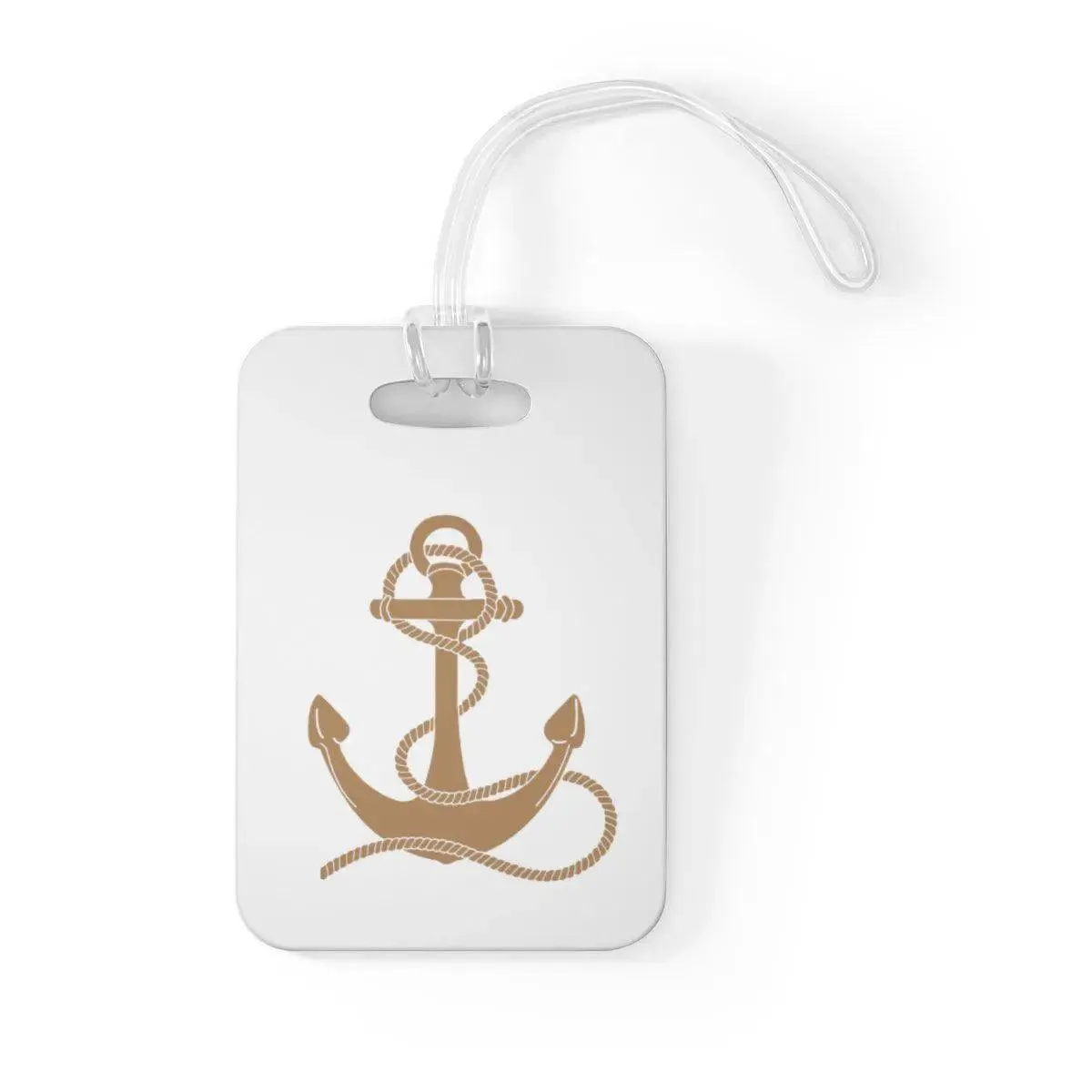 Custom Nautical Anchor Luggage Tag - Personalized Travel Essential