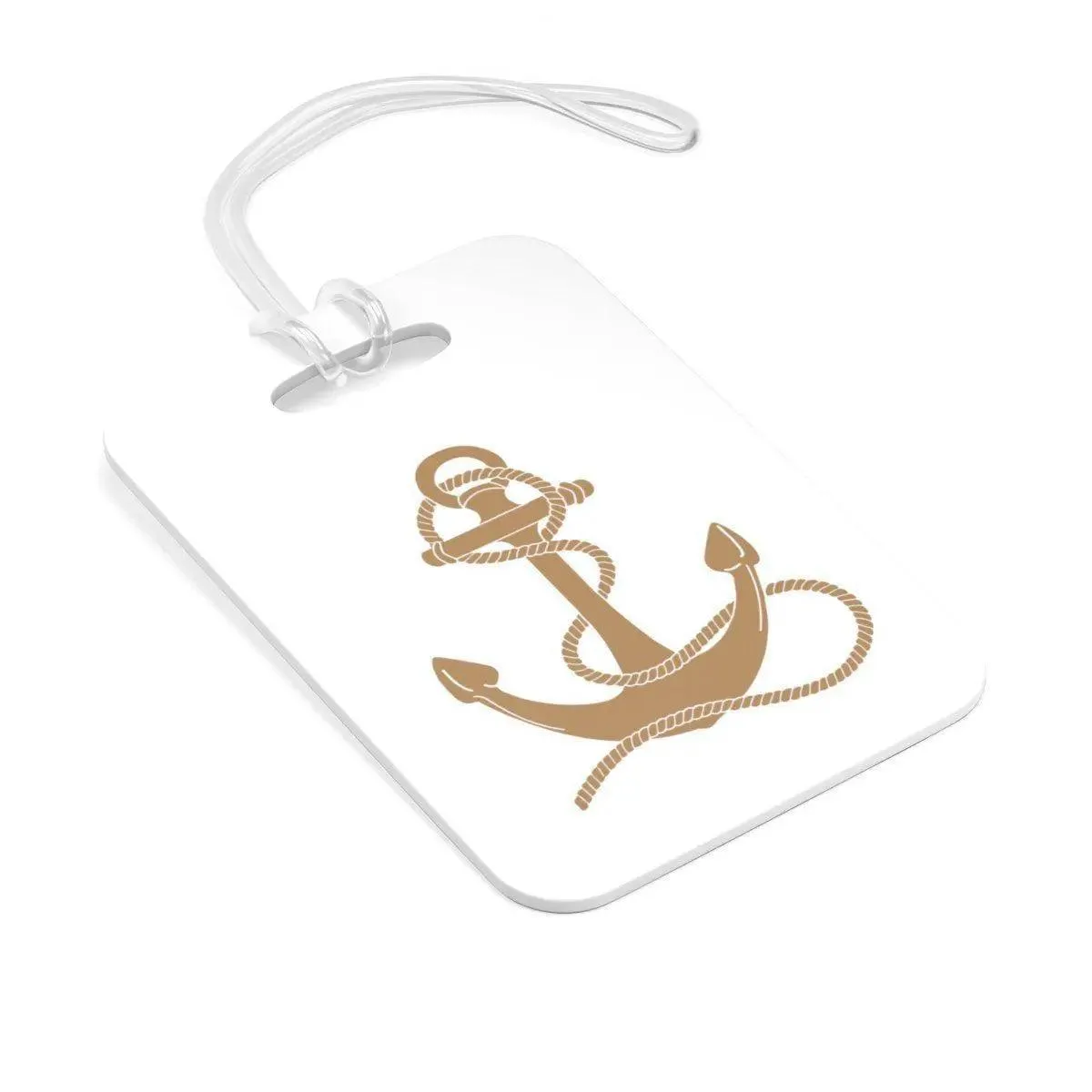 Custom Nautical Anchor Luggage Tag - Personalized Travel Essential