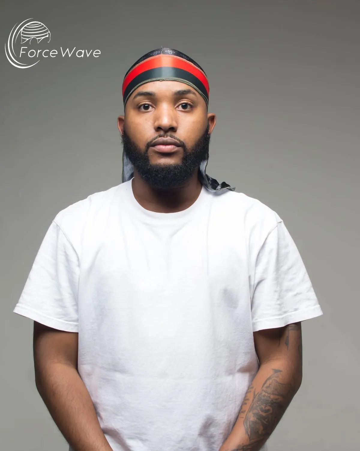 ForceWave Durag for Men Designer for Waves Silky Durag Du rag with Designed Pattern