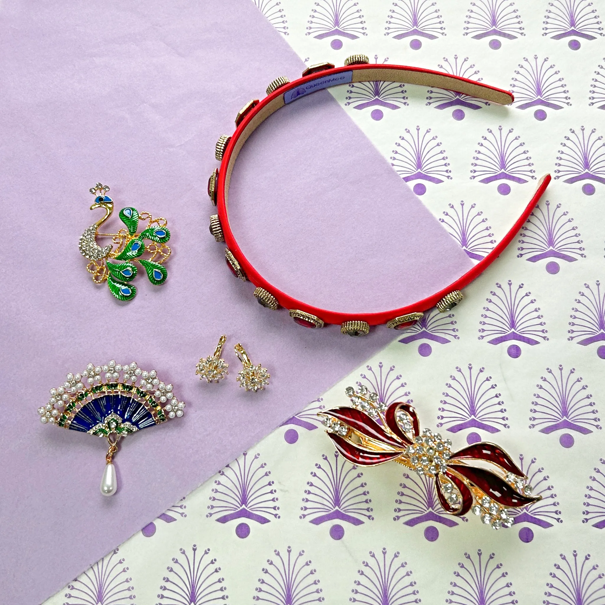 Hair Accessories Gift Box for a Vintage Queen - 30% Off