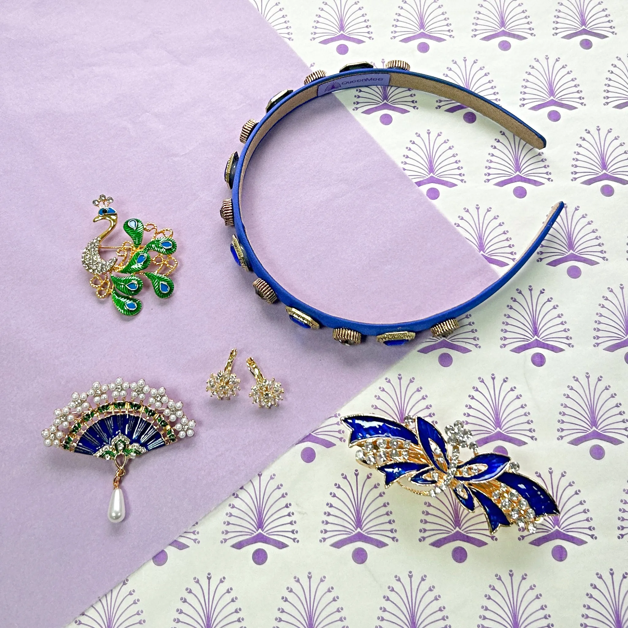 Hair Accessories Gift Box for a Vintage Queen - 30% Off
