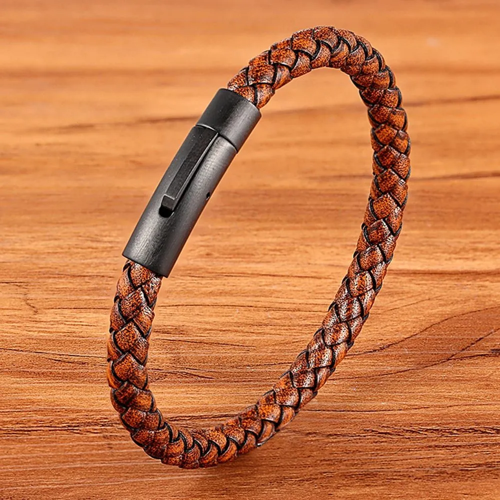 Hand Woven Leather Bracelet