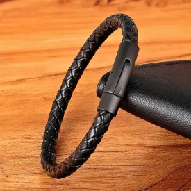 Hand Woven Leather Bracelet