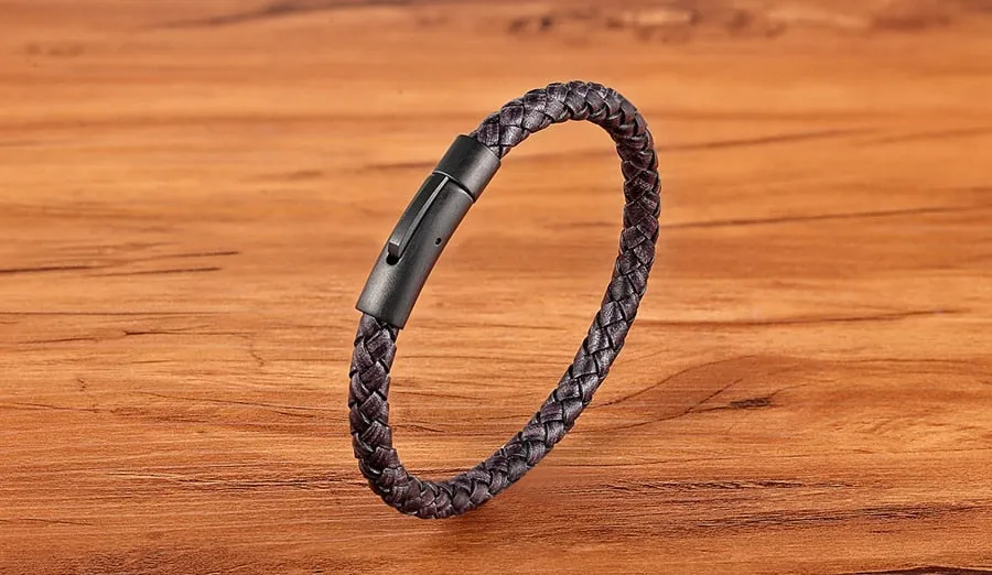 Hand Woven Leather Bracelet