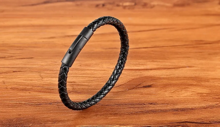 Hand Woven Leather Bracelet