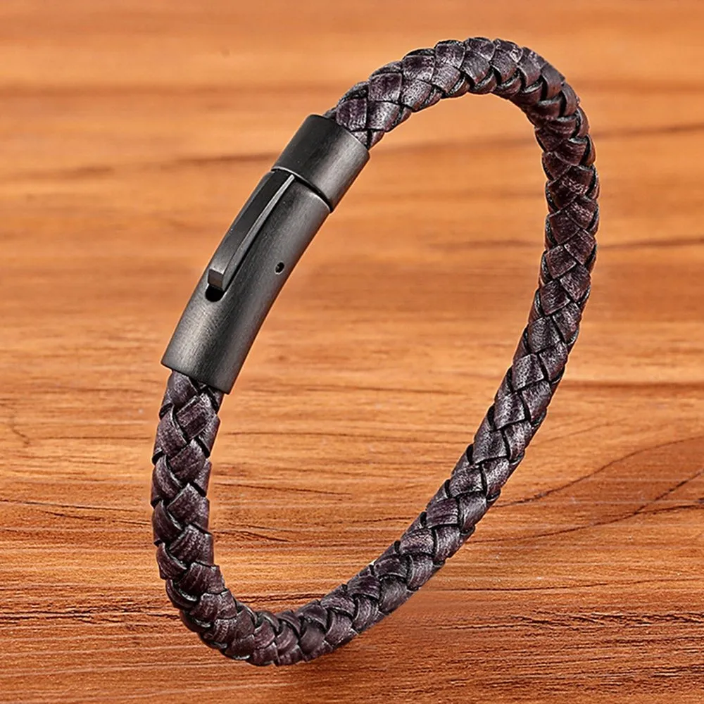 Hand Woven Leather Bracelet