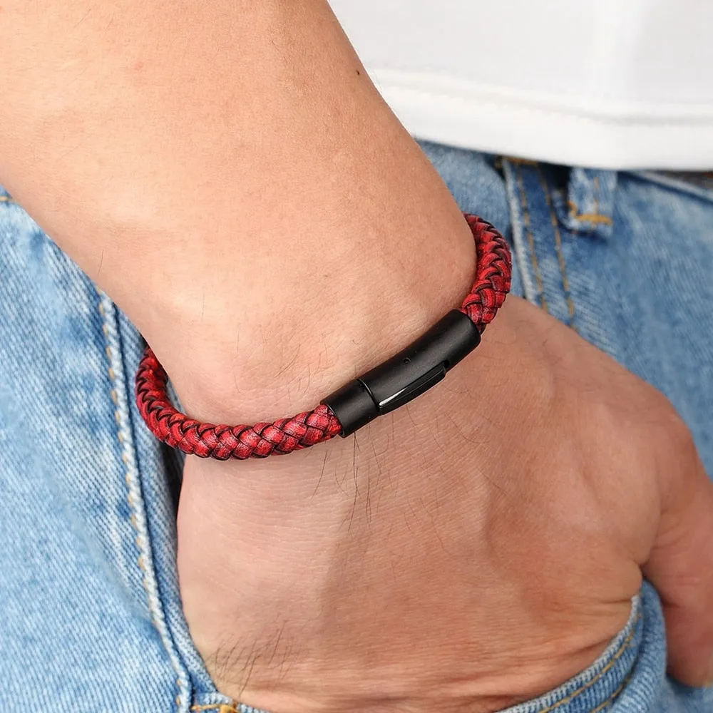 Hand Woven Leather Bracelet