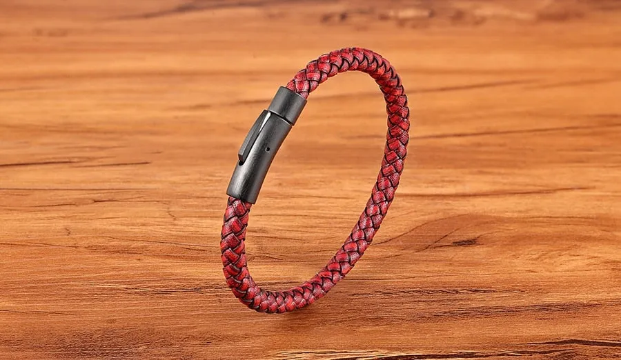 Hand Woven Leather Bracelet