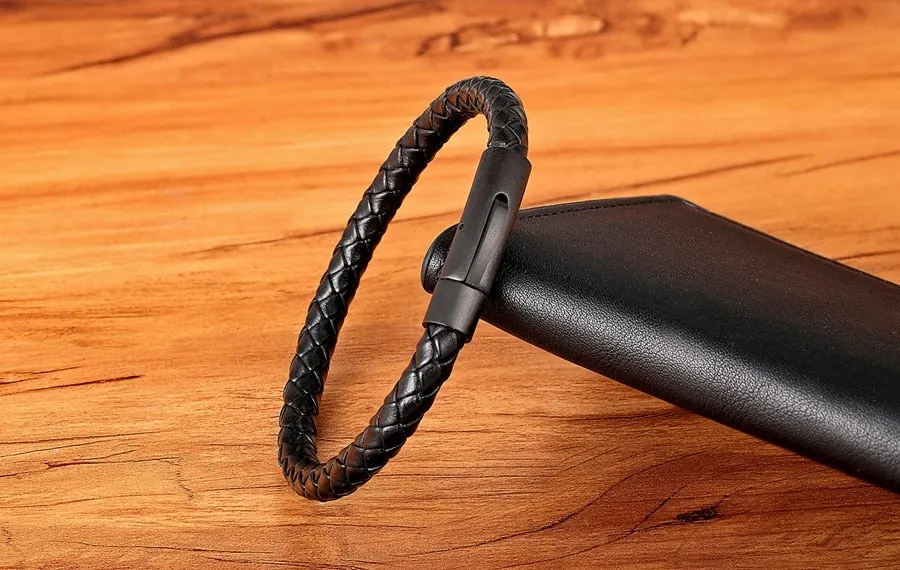 Hand Woven Leather Bracelet