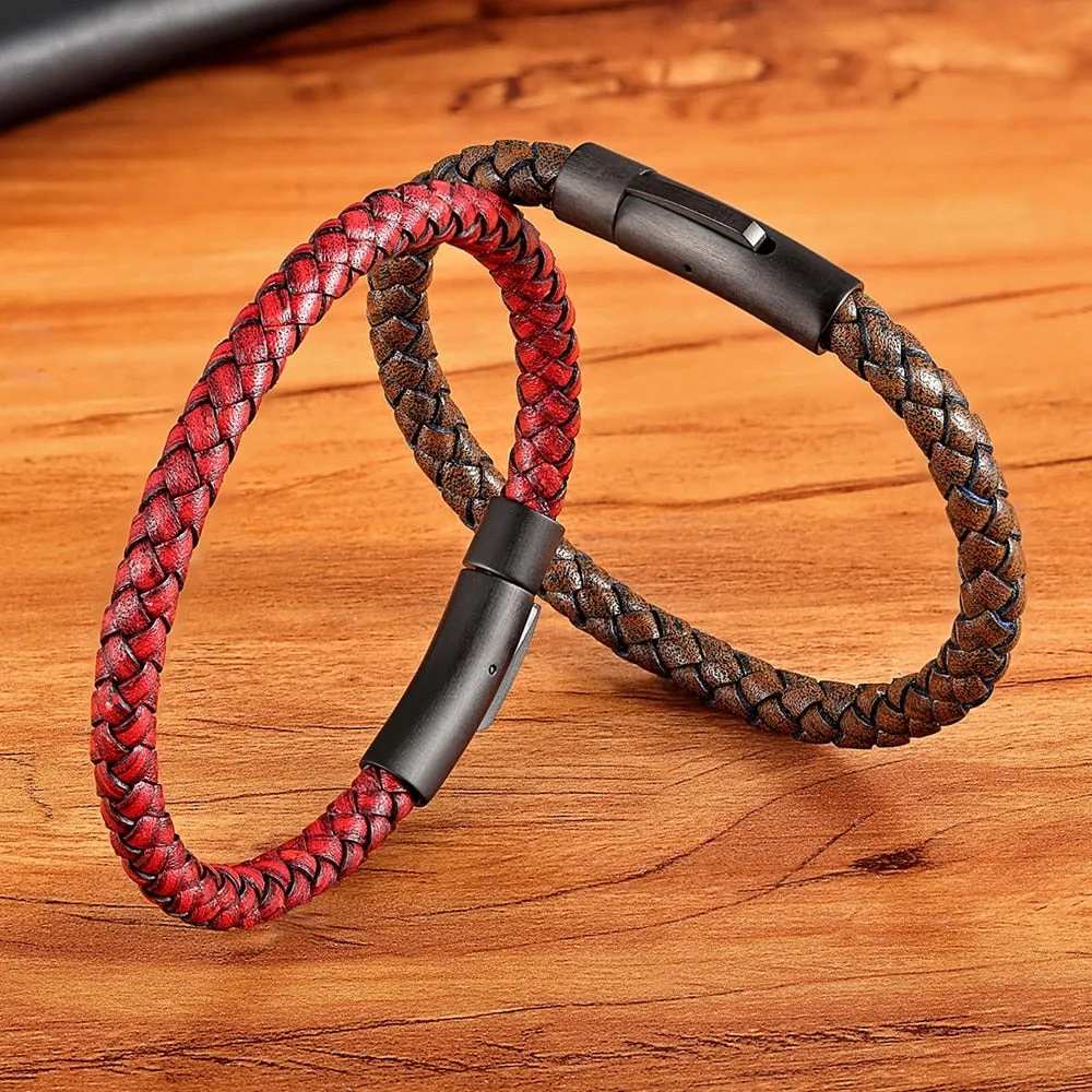 Hand Woven Leather Bracelet