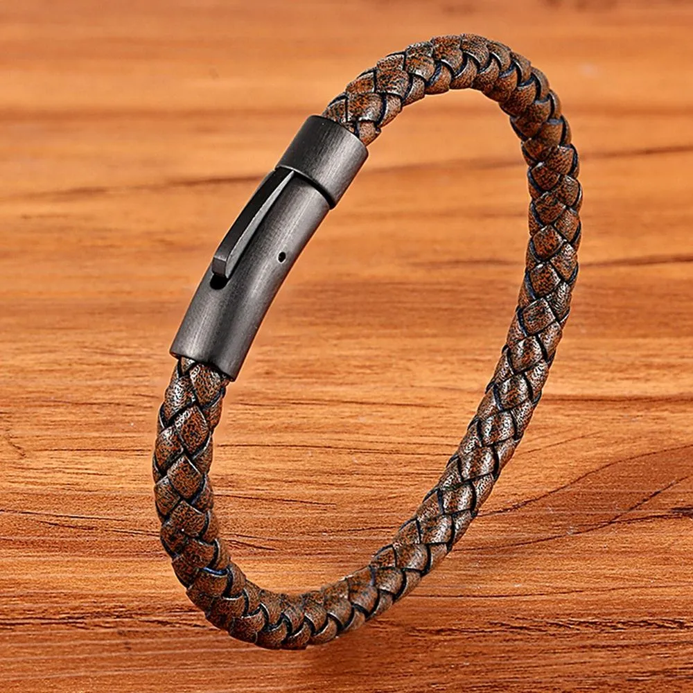Hand Woven Leather Bracelet