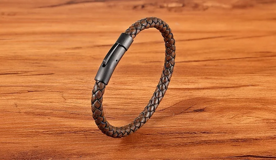 Hand Woven Leather Bracelet