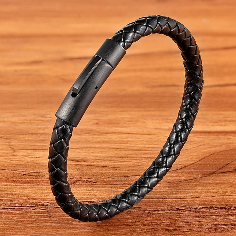 Hand Woven Leather Bracelet