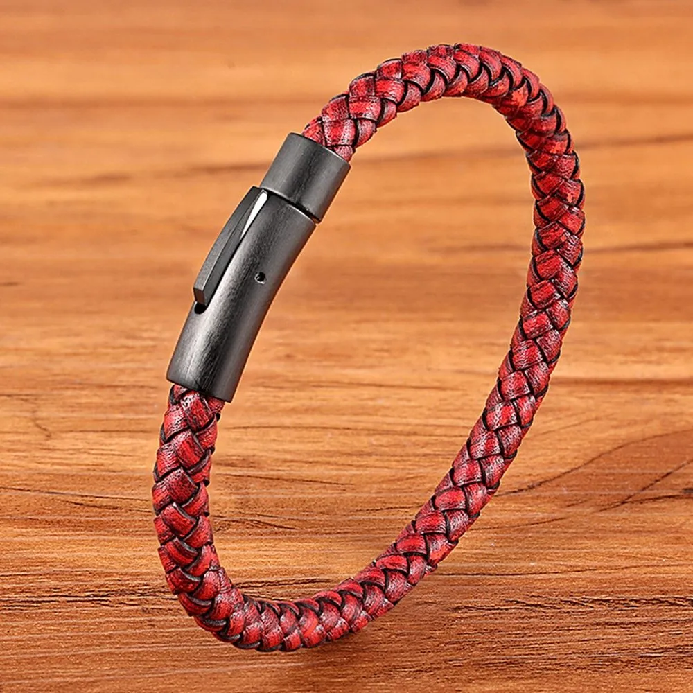 Hand Woven Leather Bracelet
