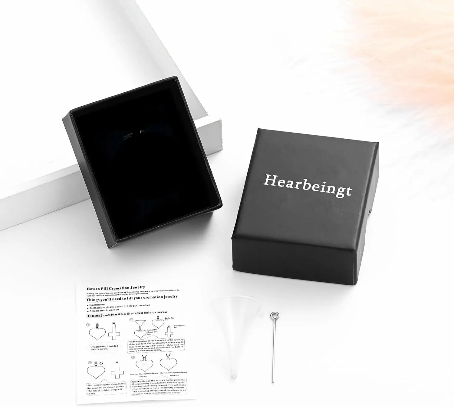Hearbeingt Golf Clubs Cremation Jewelry for Ashes Urn Necklace Keepsake Urn Pendant Ashes Holder Stainless Steel Memorial Urn Necklace for Women Men