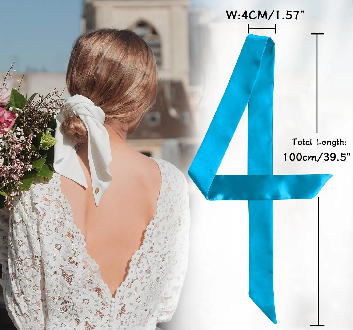 kcctoo Shiny Bag Scarfs for Women Handbag Handle Band Hair Neck Scarves Fashion Gifts