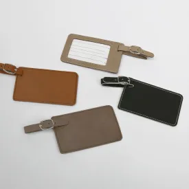 Leatherette Luggage Tag