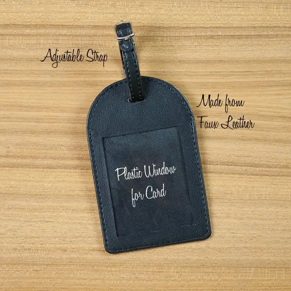 Monogram © Personalized Luggage Tag