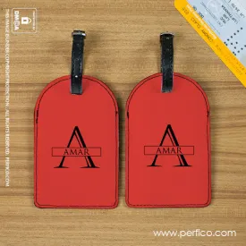 Monogram © Personalized Luggage Tag