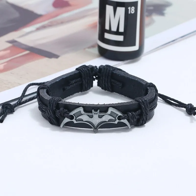 New models of woven leather alloy cross-border e-commerce supply animation around bracelet