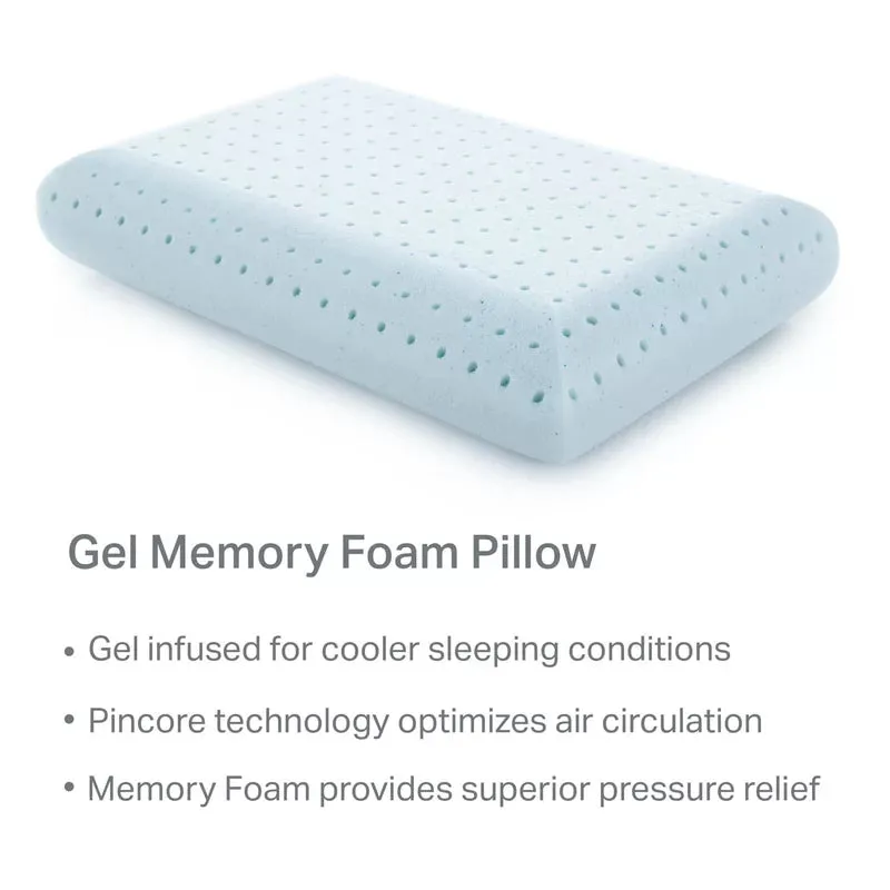 New Wayfair Sleep™ Memory Foam Medium Support Pillow in KING! 1 Pillow! Retails $89 