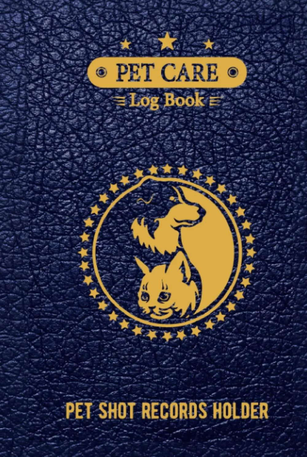 Pet Passport Logbook, Pet Shot Records Holder Hardcover: Pet Health Records and Dog Vaccination Record Hardcover Book, Dog Immunization Log, Shots ... Perfect Gift for Dog Owners and Lovers Hardcover  March 8, 2023
