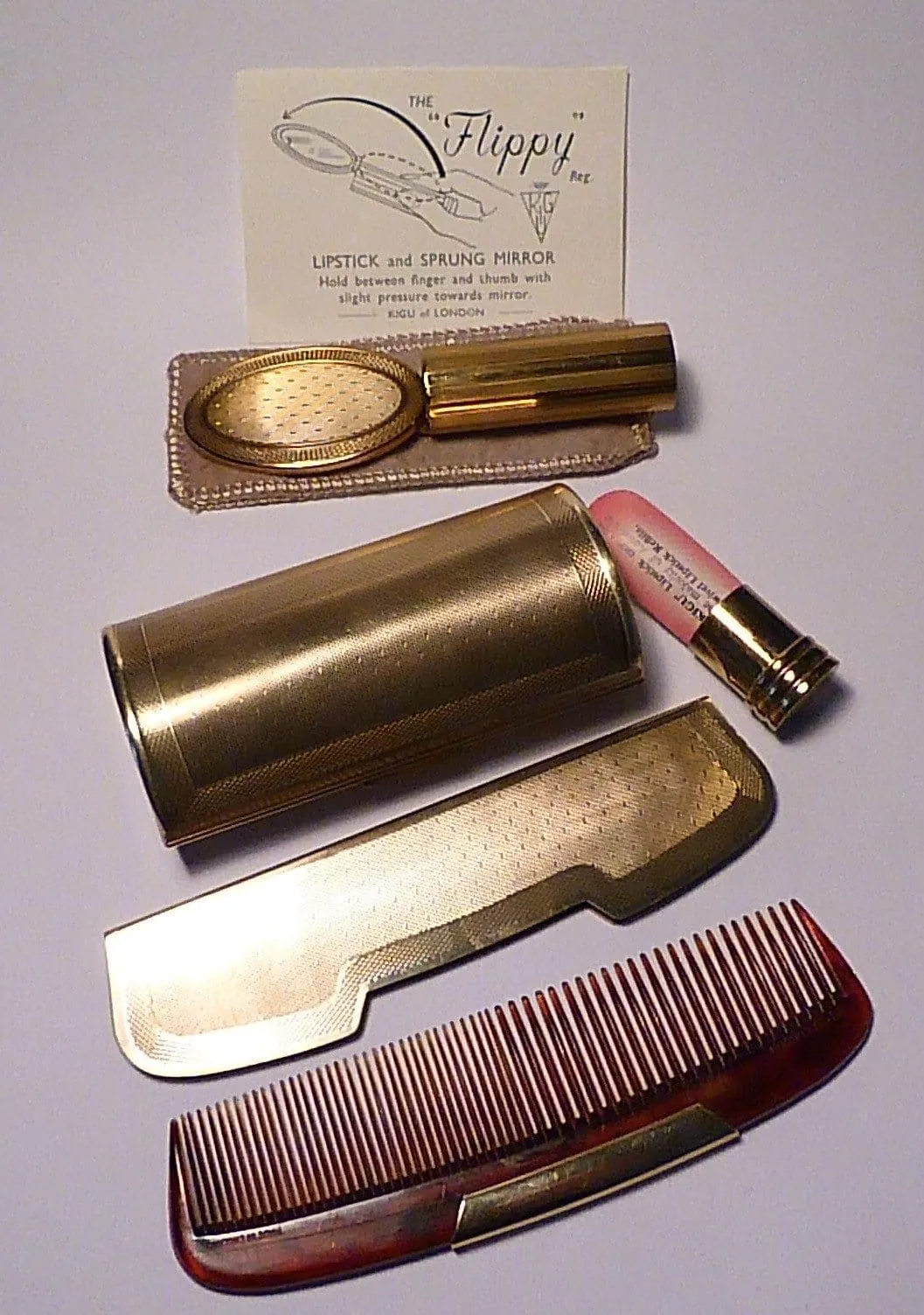 Rare Kigu vanity set vintage vintage vanity sets rare dressing table sets 1950s