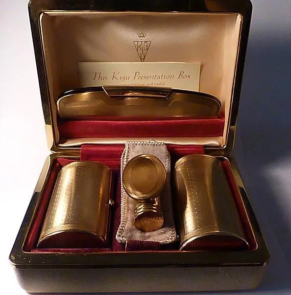 Rare Kigu vanity set vintage vintage vanity sets rare dressing table sets 1950s