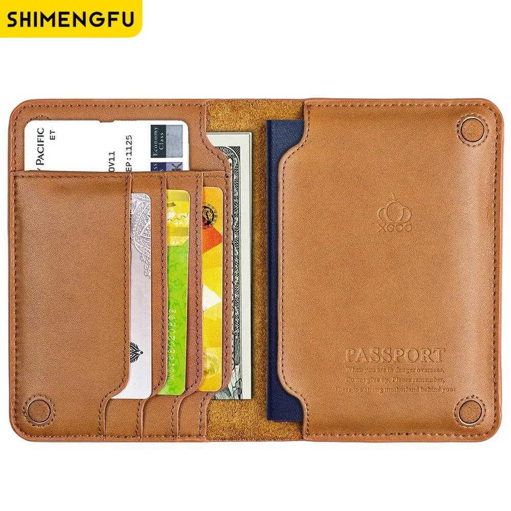 RFID Passport Wallet - Travel Essential
