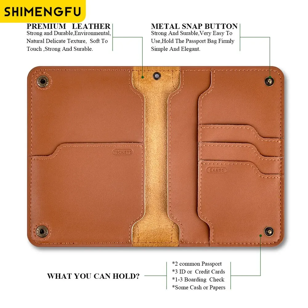 RFID Passport Wallet - Travel Essential