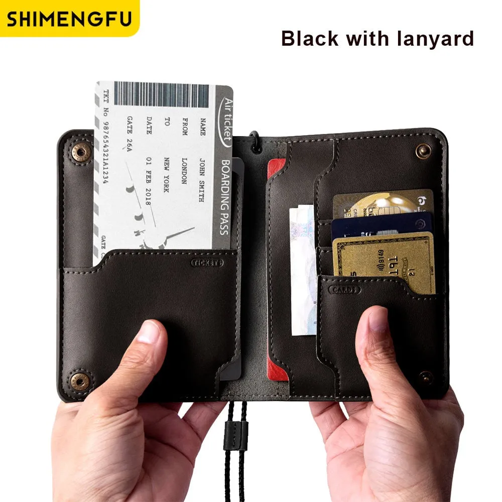 RFID Passport Wallet - Travel Essential