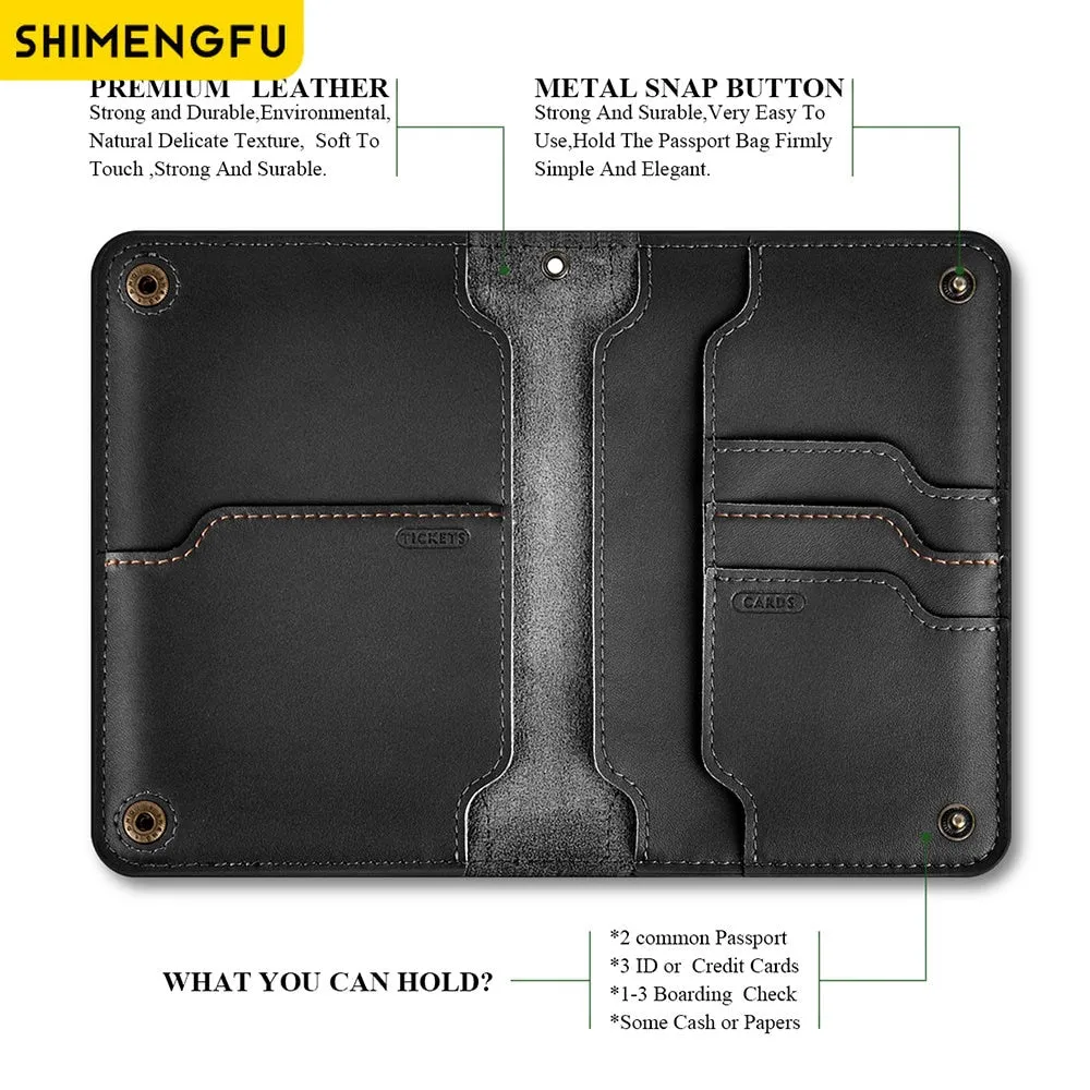 RFID Passport Wallet - Travel Essential