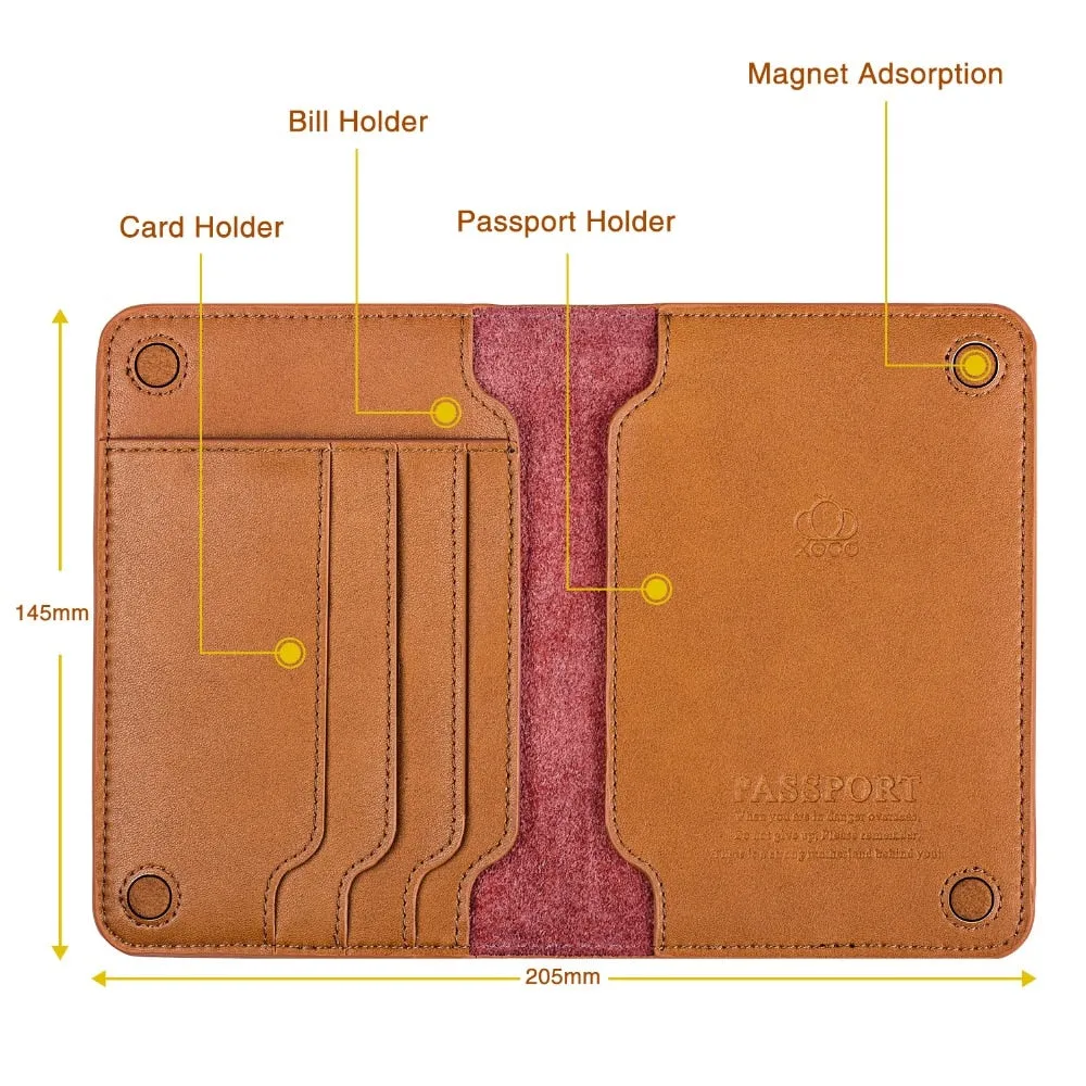 RFID Passport Wallet - Travel Essential