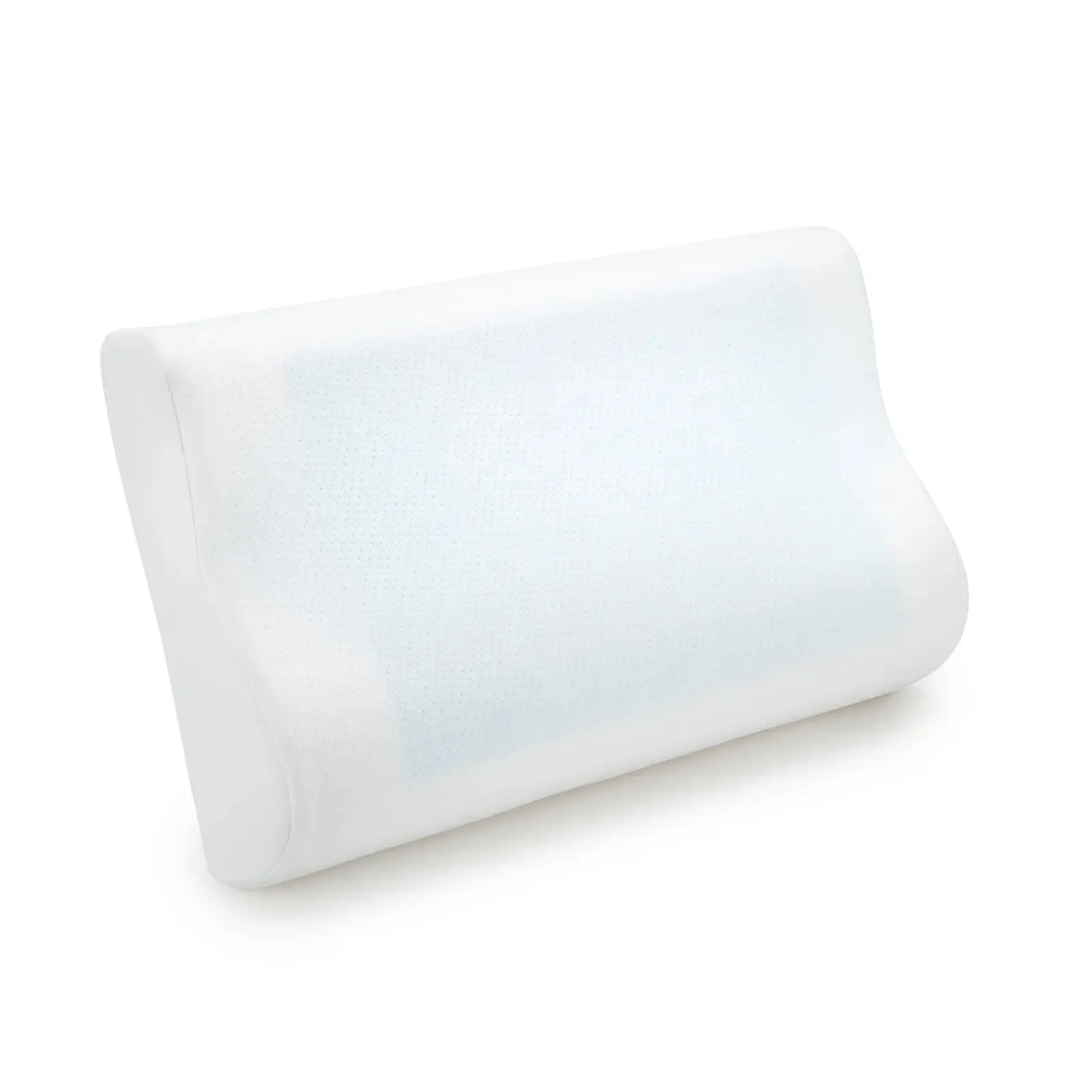 Royal comfort cooling gel contour high density memory foam pillow twin pack