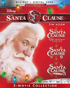 Santa Clause, The /Santa Clause 2, The/Santa Clause 3, The [Blu-ray]