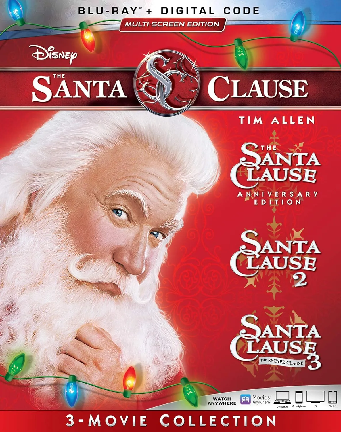 Santa Clause, The /Santa Clause 2, The/Santa Clause 3, The [Blu-ray]