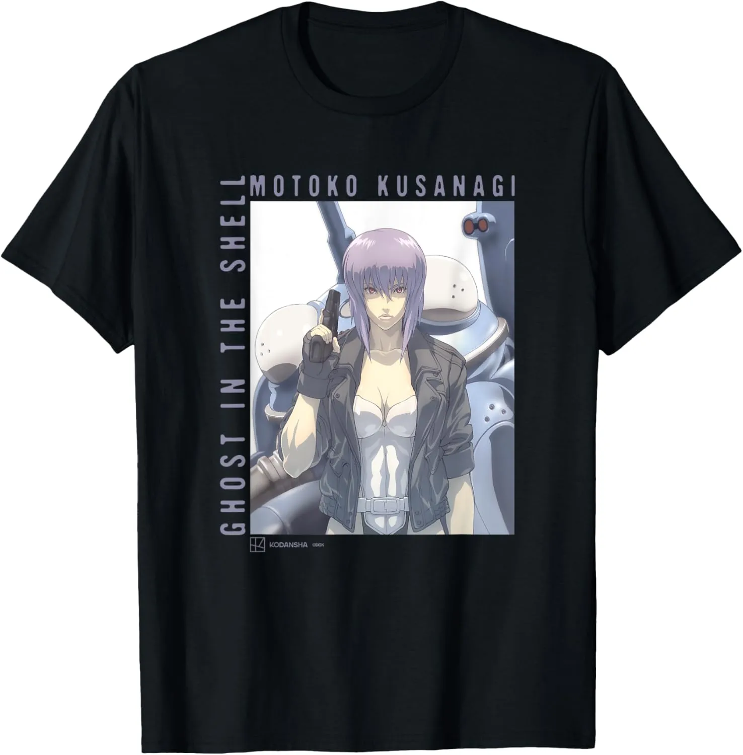 Stand Alone Complex Motoko Kusanagi Box T-Shirt