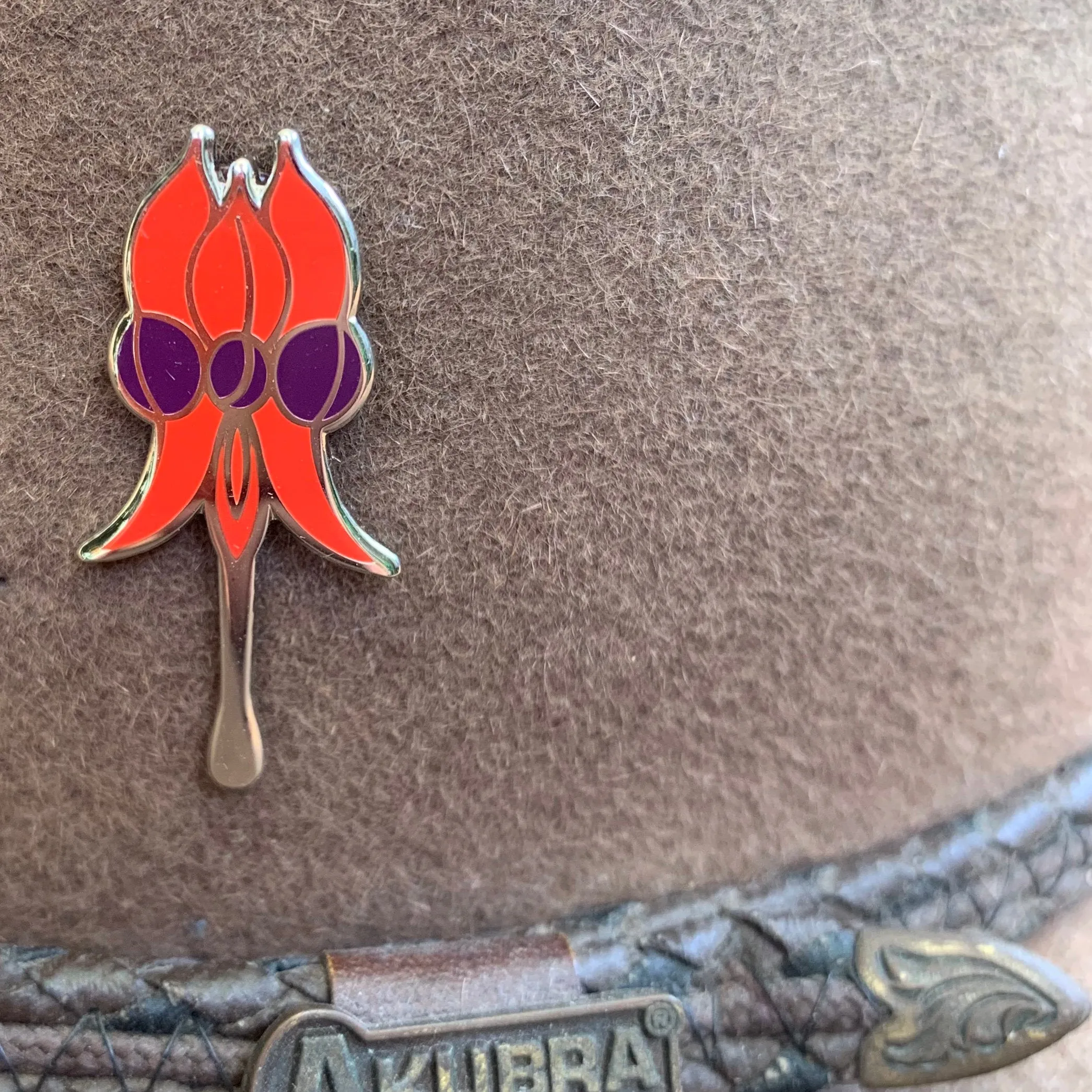 Sturt Desert Pea pin