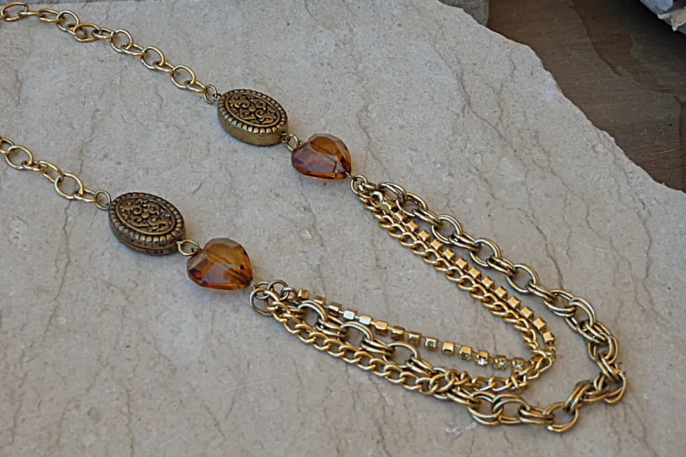 Triple Strand Necklace