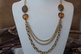 Triple Strand Necklace