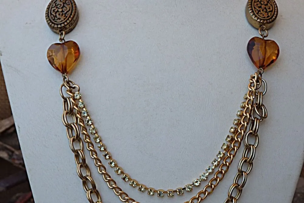 Triple Strand Necklace