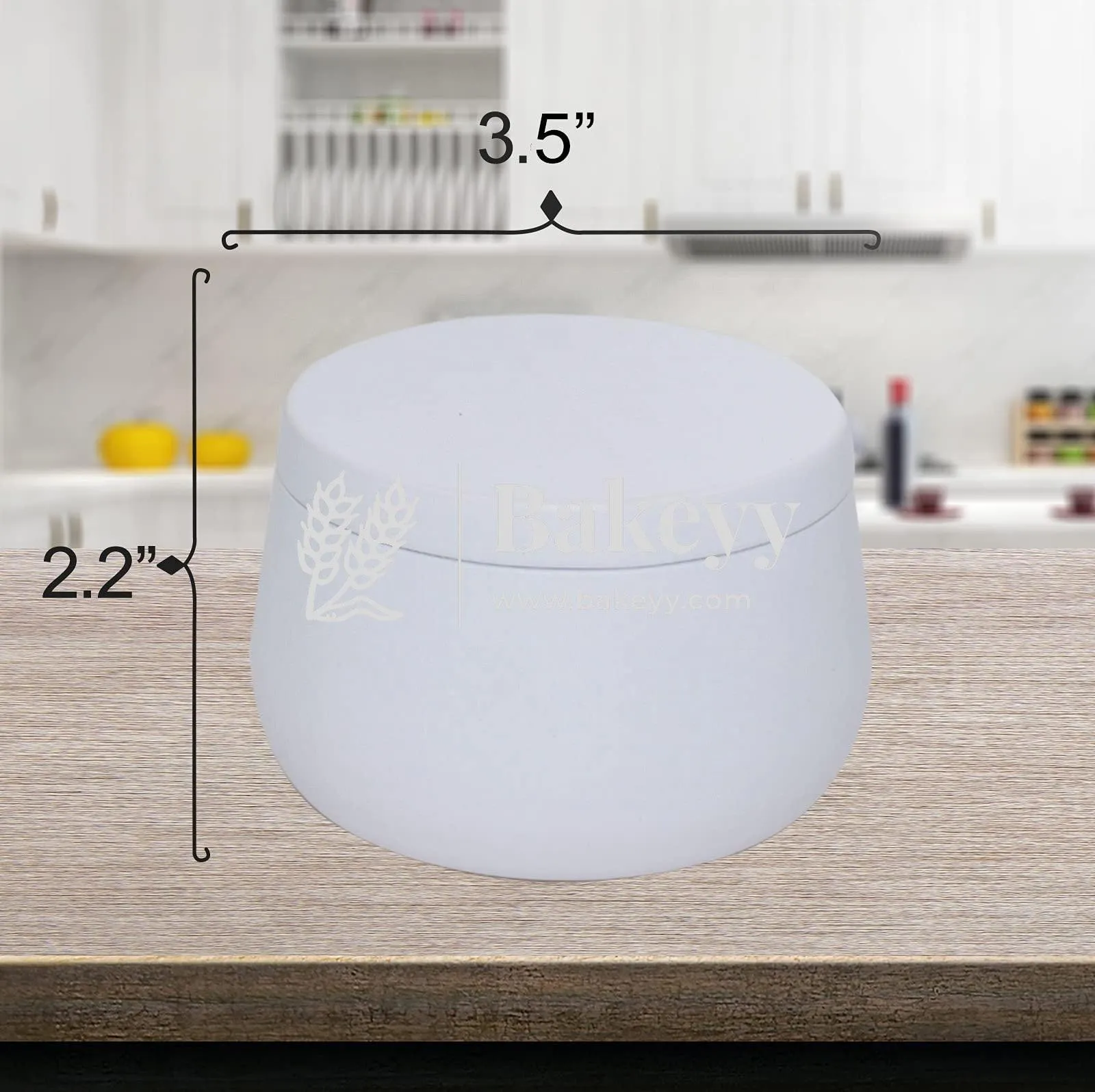 White Candle Tin Box | Empty Decorative Tin Box | Chocolate Box | Candy Box | Gift Box | Pack Of 8