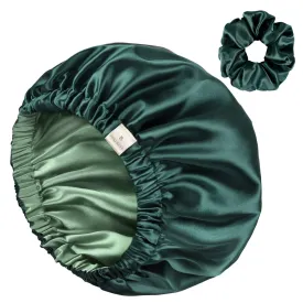 YANIBEST Double Layer Satin Bonnet Silk Bonnet Adjustable Hair Bonnet for Sleeping Bonnets for Women Curly Natural Hair Mom